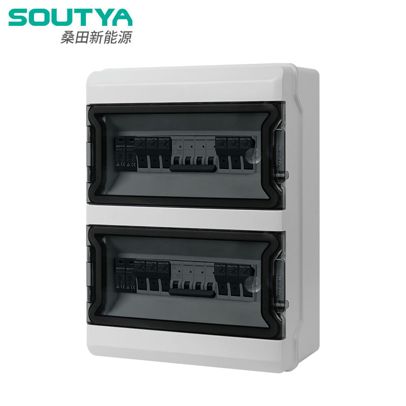 1000V DC کمبینر باکس 6 میں 2 آؤٹ ایم سی بی قسم میں